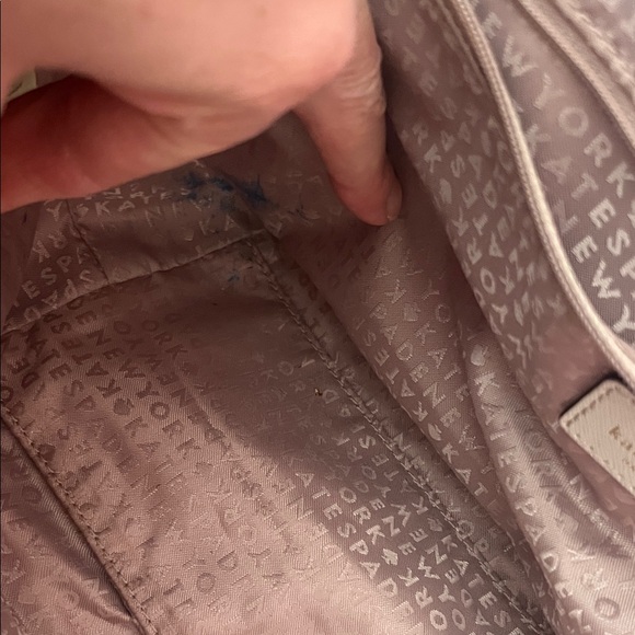 EUC Elegant Kate Spade leather Cream Crossbody Bag - Picture 14 of 16